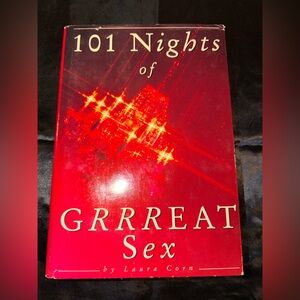 101 Nights of Grrreat Sex by Laura Corn Hardcover Book